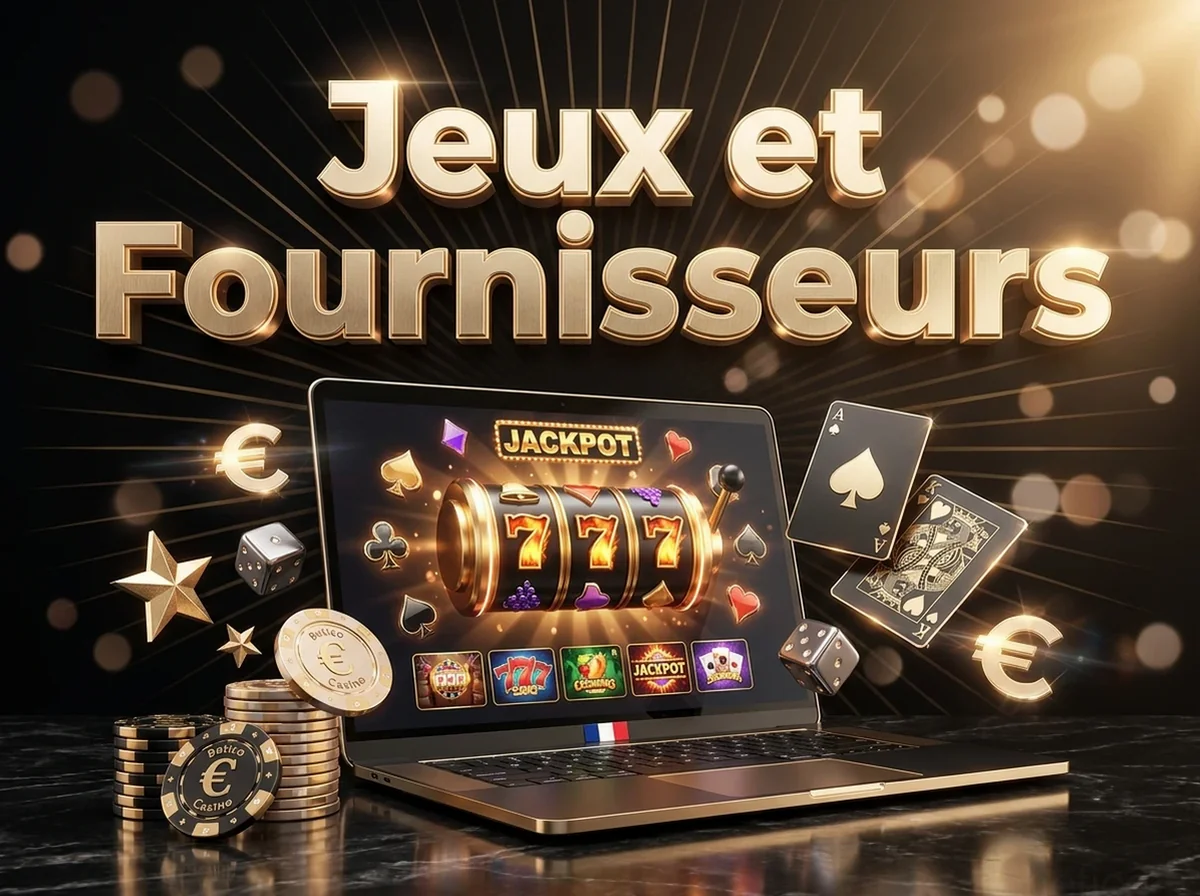 Jeux et Fournisseurs
